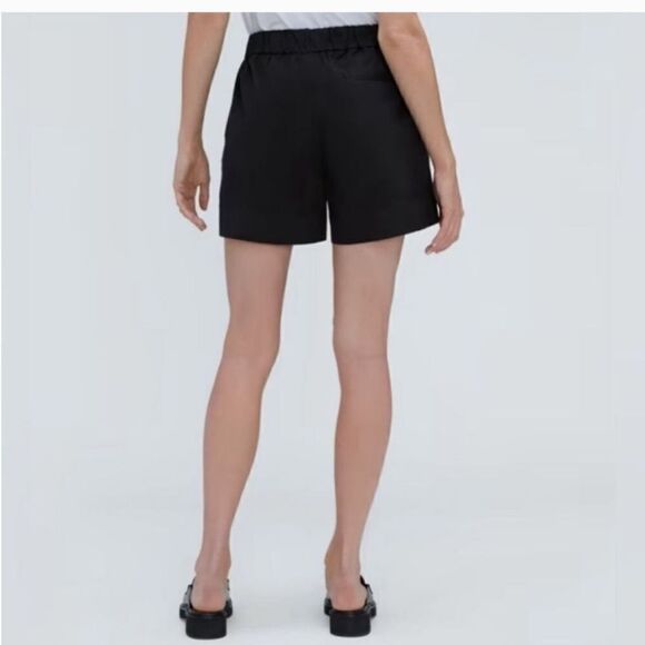 Everlane The Easy Short Black Organic Cotton Size 0 - Picture 11 of 14